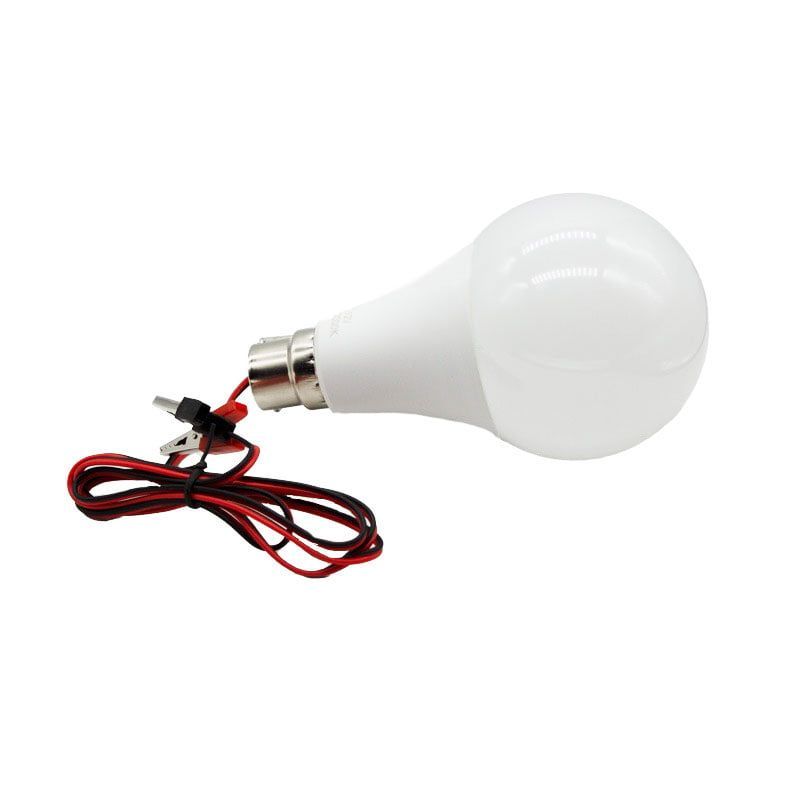 Λάμπα LED 12v-18w Τροφοδοσία Από Μπαταρία