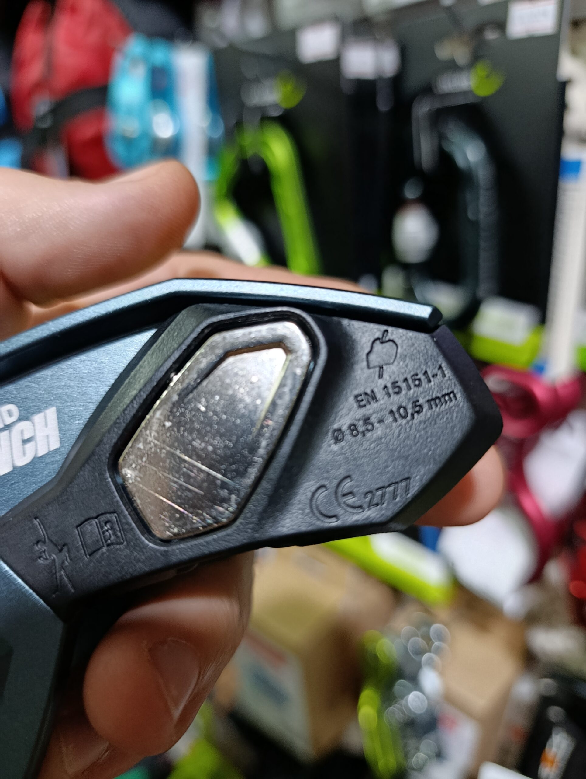 Edelrid Pinch 8,5 - 10,5mm Μηχανισμός Ασφάλισης - Image 3
