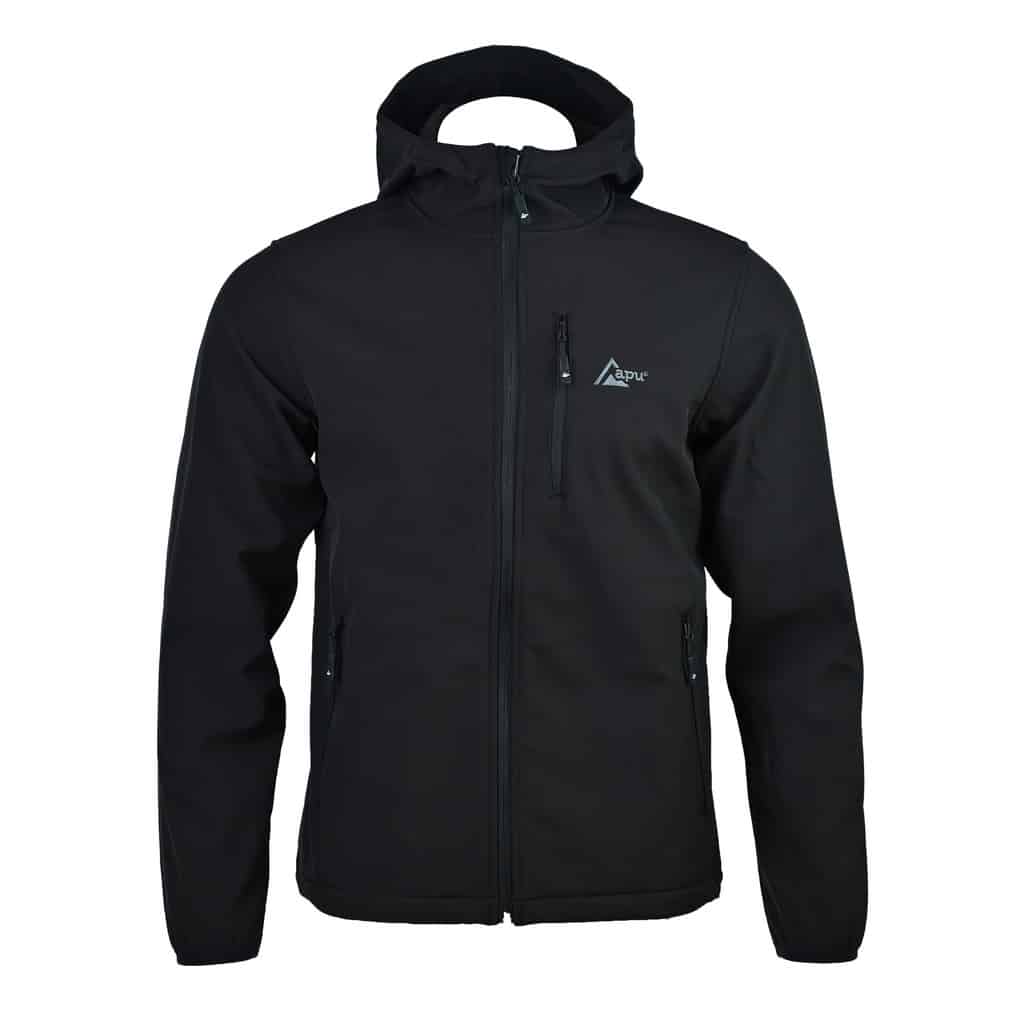 Apu Softshell Jackekt Parnes Black
