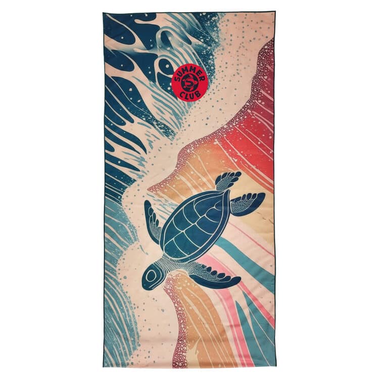 Πετσέτα Παραλίας TURTLE 180x90CM 460gr.(Foam)